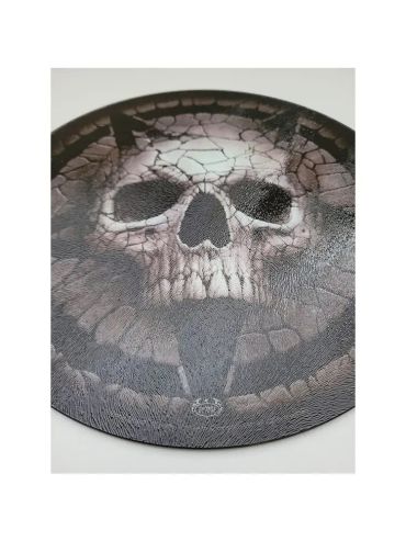 Cracking Up - Glass Chopping Board
