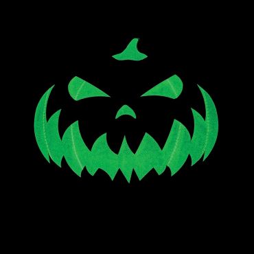 2 Faced Glow in Dark Jack-o-Lantern Bag