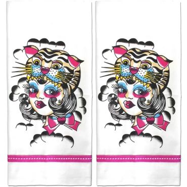 On The Prowel Tea Towel