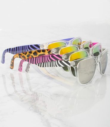 Zebra Side Colorful Sunglasses