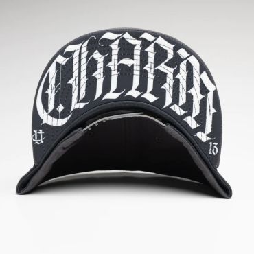 Grey Unlucky Snapback Hat