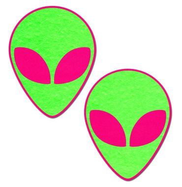Alien Glow In the Dark Pasties