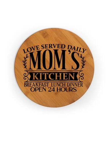 Mom's Kitchen Cutting Board