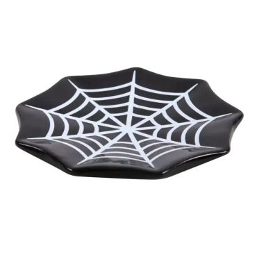 Ceramic Spiderweb Trinket Dish