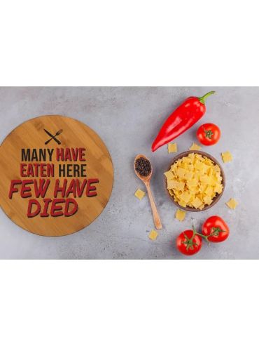Few Died Cutting Board