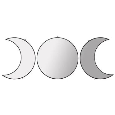 Three Moon Phase Mirror