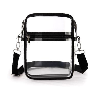 Clear PVC Crossbody Concert Bag
