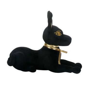 Mini Laying Down Anubis Plush