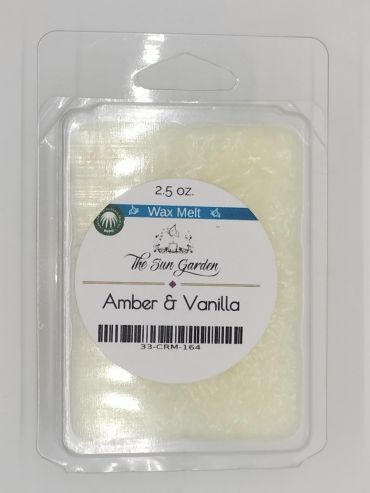Amber & Vanilla Wax Melt