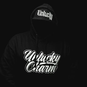 Unlucky Charm Black Hoodie