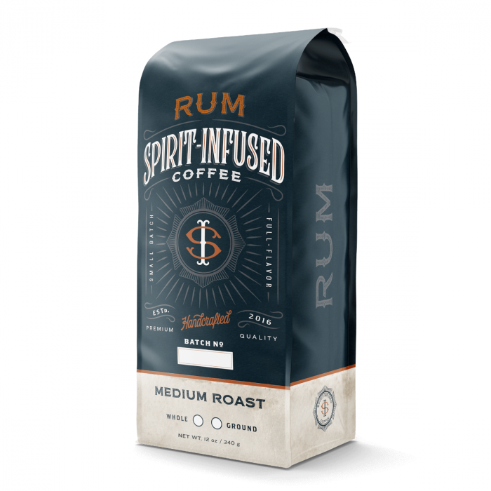 Rum Infused Coffee 12oz Whole Bean Eclipse Boutique