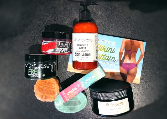 makeup, hair dye, skin care
